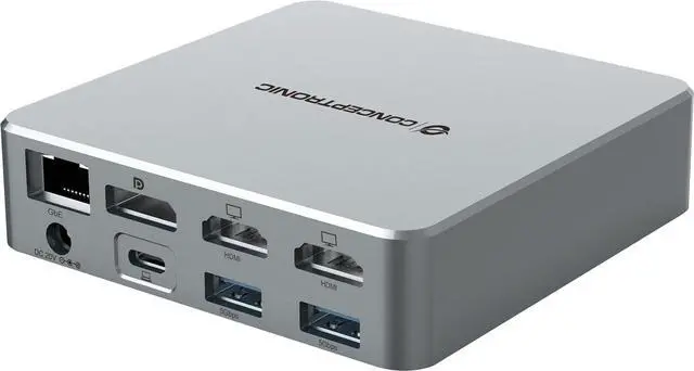 Alt view image 2 of 4 - DONN25G 15-in-1 DisplayLink USB 3.2 Gen 2 Docking Station, Triple Display 4K60Hz