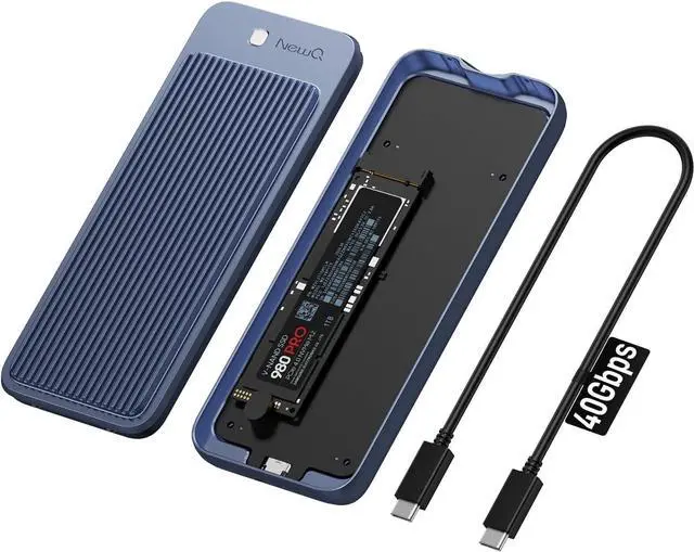 Alt view image 6 of 7 - USB C Docking Station and USB4 M.2 NVMe SSD Enclosure