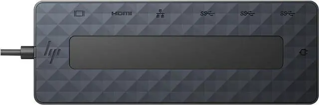 Alt view image 4 of 5 - HP Universal USB-C Multiport Dock, Dual 4K Displays for Business, HDMI, DisplayPort and USB Hub Bundled with Bluetooth Mini U Speaker with Built-in Mic, 4 Hour Playback