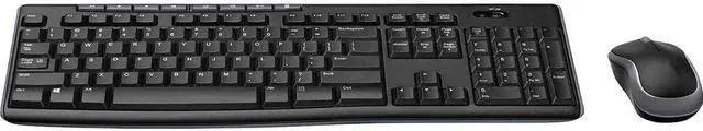 Alt view image 3 of 4 - Lenovo ThinkPad Hybrid USB-C and USB-A Dock with 90W 4K, HDMI, DisplayPort Bundled with Desk Mount Dual Monitor Stand, MK270 Wireless Keyboard & Mouse, Gel Mouse & Wrist Pad
