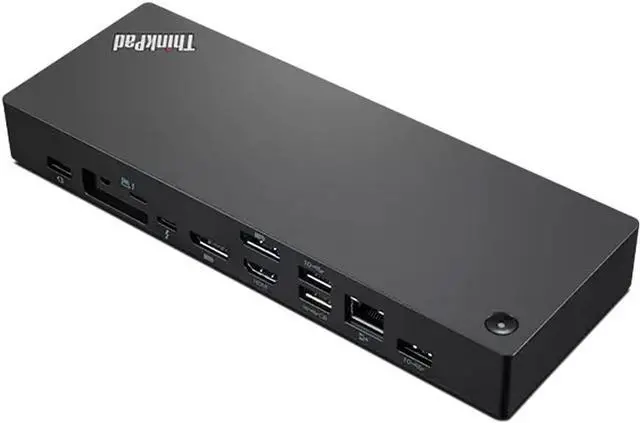 Alt view image 2 of 6 - Gadpiparty Lenovo ThinkPad Universal Thunderbolt 4 Dock (40B00135US) + eDealer Starter Kit Bundle