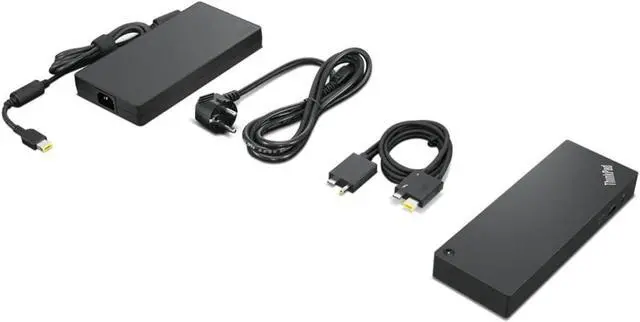 Alt view image 6 of 7 - ThinkPad Thunderbolt 4 Workstation Dock (40B00300US) + eDealer Starter Kit Bundle