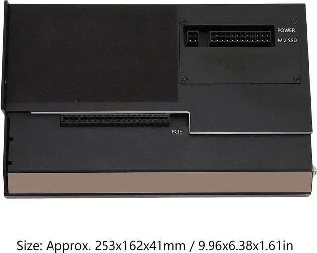 Alt view image 7 of 7 - External GPU Dock Station, USB4.0 40Gbps GPU Enclosure with TB RJ45 M.2 NVMe Interface, 1000Mbps RJ45 External GPU Docking Station for Laptop