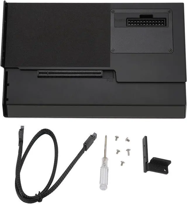 Alt view image 5 of 7 - Aluminum PCIE X16 GPU Dock Station Desktop Class Graphics Capability External GPU Enclosure for Win 10 64 Bit