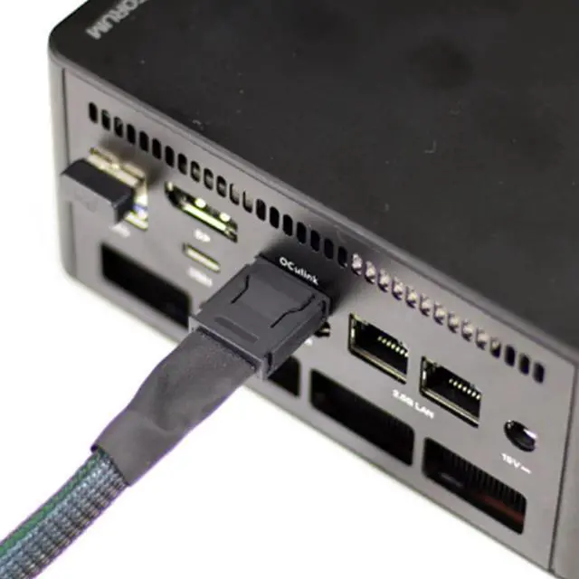 Alt view image 6 of 7 - GDC Speed GPU Dock PCIe Mini PC Notebook Laptop to External Graphics Card Adapter M.2 M Key Expansion PCIe