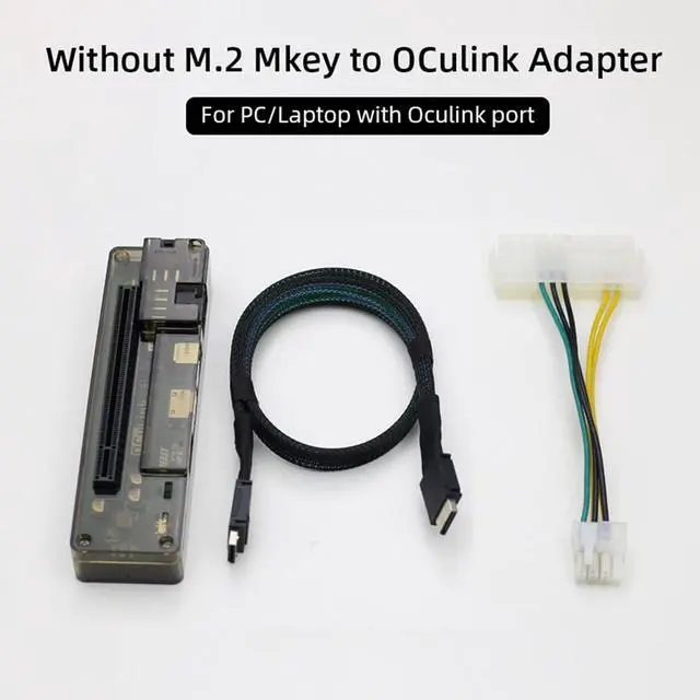 Alt view image 7 of 7 - GDC Speed GPU Dock PCIe Mini PC Notebook Laptop to External Graphics Card Adapter M.2 M Key Expansion PCIe
