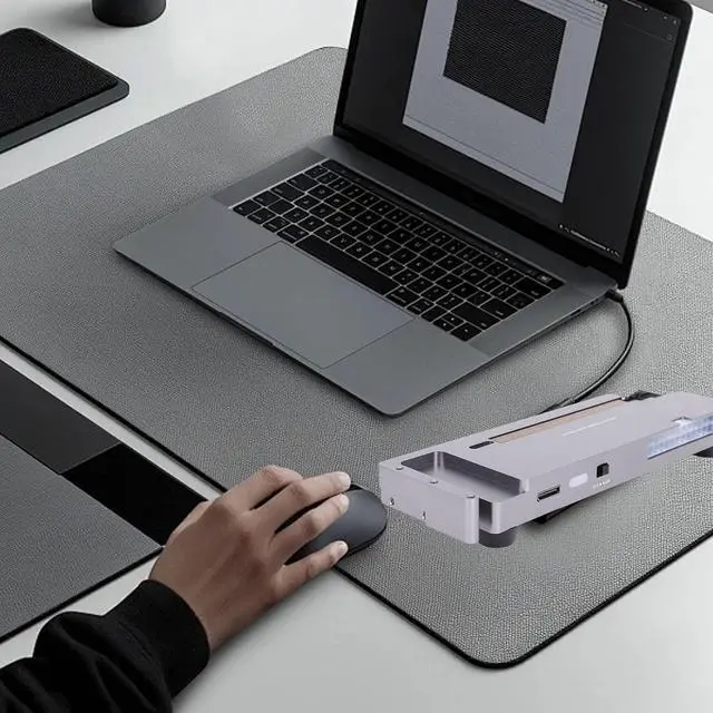 Alt view image 3 of 7 - GOWENIC External GPU Docking Station, Laptop External Graphics Card Expansion Dock PCIE 4.0 X16, for OCulink Input, 40Gbps, for Wins 10 11 64 bit for OS X