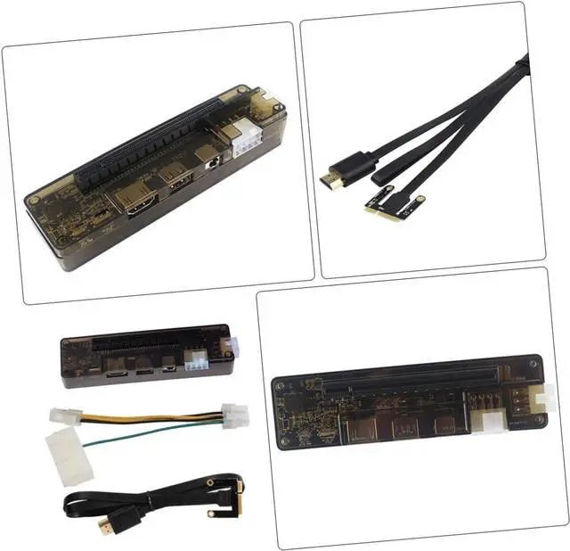 Alt view image 6 of 7 - DOITOOL External Laptop Graphics Card Docking Station Easy to Use Compatible Multiple Operating Systems Supports up to Power Supply Versatile Graphics Card Adapter for Gaming and