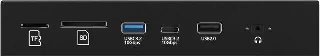Alt view image 4 of 5 - Laptop Docking Station, 15-in-1 USBC Docking Station, Triple Display with 2 x 4K HDMI and 1 x USB-C Video Port, 100W Charging for Laptop, 10 Gbps USB-C and 5 Gbps USB-A Data, Ethernet, SD