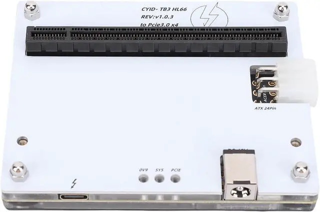 Main image of Zopsc USB4.0 Graphics Card Dock External GPU Dock with PCIe 16X Slot for Laptop USB4.0 External Graphics Card Docking Station for Desktop GPU Boost