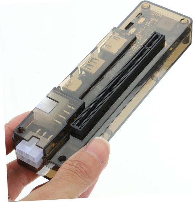 Alt view image 2 of 7 - Pci-e Laptop Graphics Card Dock Video Card Docking Station USB Compatibility Random Style
