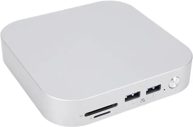 Main image of for Mac mini M4 Hub and Stand, Mac mini Dock for Mini M4 and M4 Pro 2024, with 10Gbps USB A*3, M.2 SSDx2, Storage Memory Card 4.0 x2, 40Gbps Bandwidth, Dual PCIe 4.0 M.2 Slots (M47P)