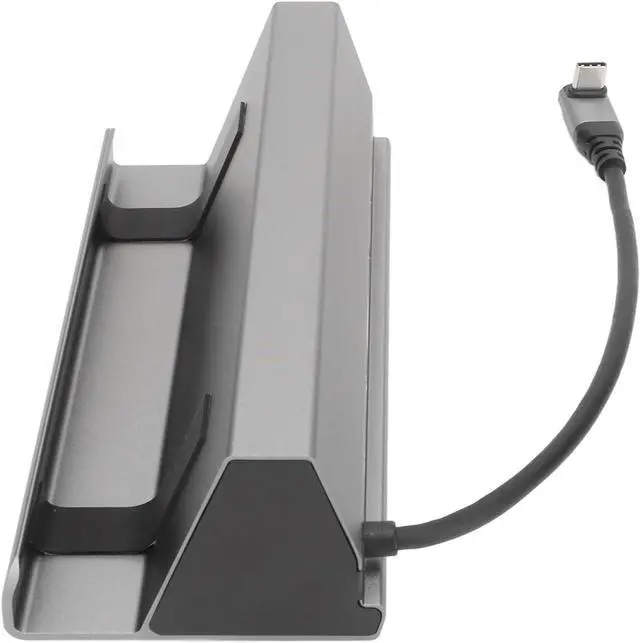 Alt view image 3 of 7 - 7 in 1 Type C Docking Station with PD, 2USB3.0, USB2.0, USB C, RJ45 Multi Port Expansion for All Type C Computers, 4K HD Support, 100W PD Fast Charging, Aluminum Alloy Mate
