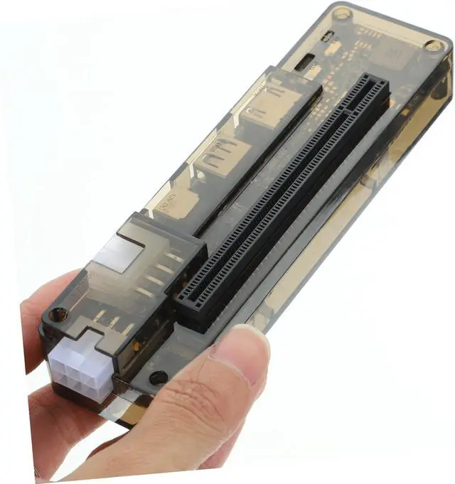 Alt view image 2 of 7 - External Graphics Card Docking Station for Pci Interface Portable Video Card Expansion Dock Compatible with Various Systems for Gamers and Professionals