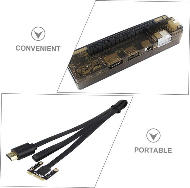 Alt view image 7 of 7 - External Graphics Card Dock for Laptops Portable Video Card Docking Station Compatible with Various Graphics Cards for Gaming and Professional Use Pci Adapter