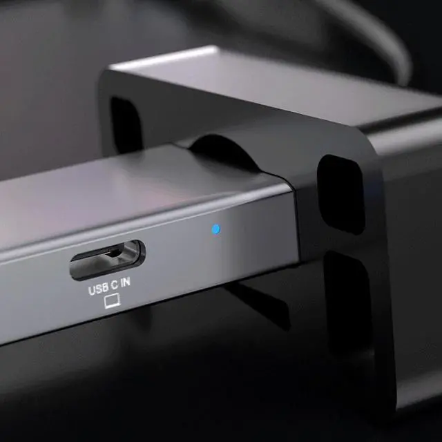 Alt view image 3 of 7 - 9 in 1 USB C Docking Station with Detachable Stand Feet and Multiple USB A Port Rj45 Ethernet 1000Mbps PD100W 4K60hz