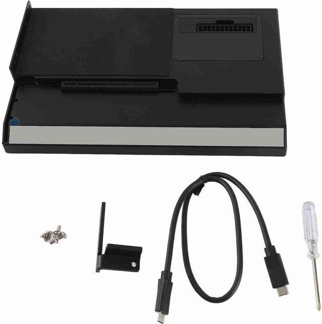 Alt view image 7 of 7 - Laptop External GPU Dock Station, USB4.0 40Gbps GPU Enclosure with TB RJ45 M.2 NVMe Interface for NUCs, Laptop Gaming, Consoles Use, PD 60W Charging