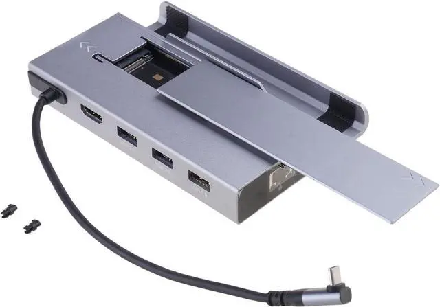 Alt view image 5 of 7 - 7in 1 Docking Station for X/SteamDeck with HDMI2.0 USB Port and Gigabit Ethernet Port