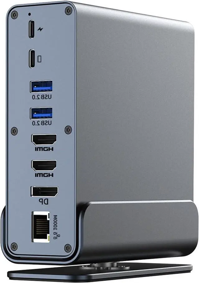 Main image of Connecting More with 15 in 1 USB C Docking Station Completely with Double HDTV VGA Highly Speed Charging 3.5mm Port