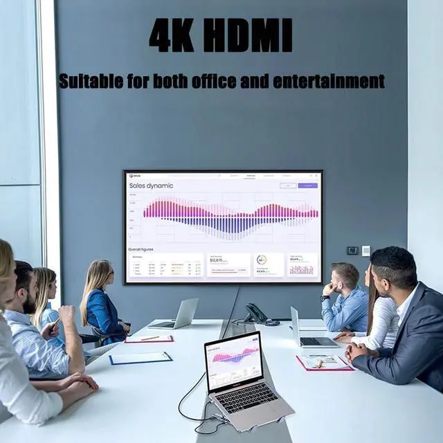 Alt view image 2 of 7 - 8-in-1 USB-C Laptop Stand, 2025 Upgraded Civilizek Laptop Stand, USB C Dock Tablet Stands with 4k HDMI, 2 USB 3.0, Pd 100w, Universal Dock Station for Home, Office