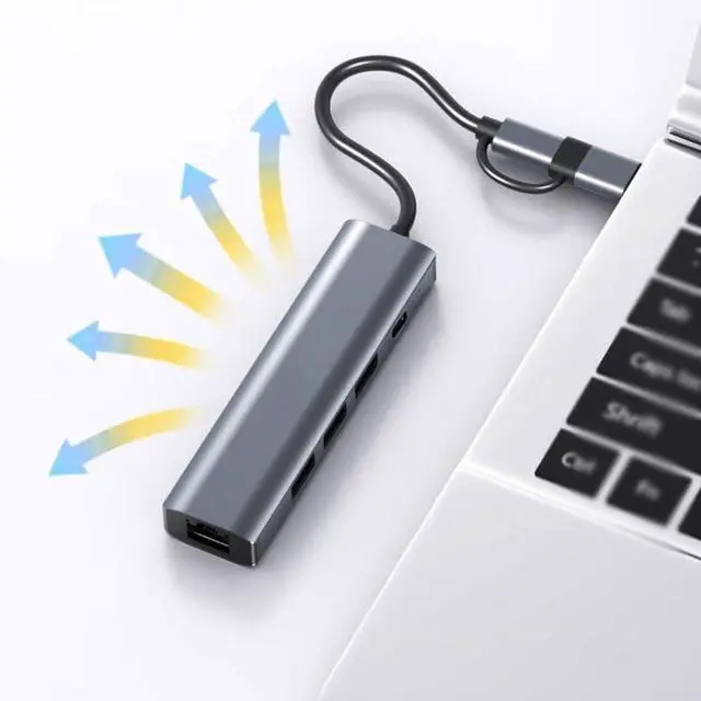 Alt view image 3 of 5 - SIDUFHAOPKLL Five in Dock Expansion Dock 3.0 Applicable