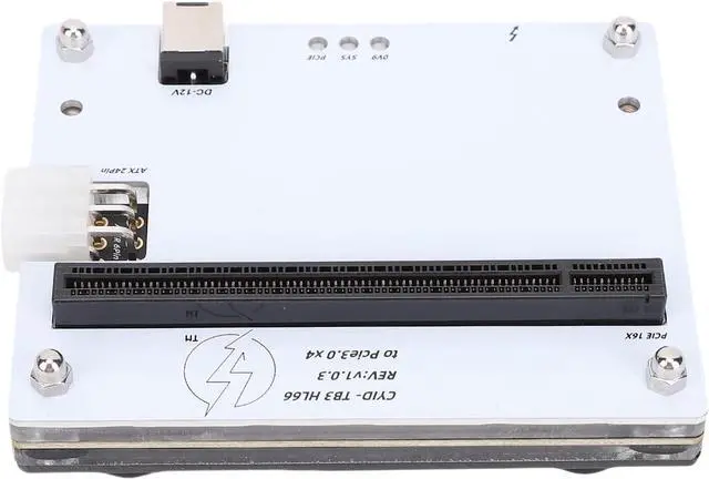 Main image of GOWENIC External GPU Dock Station for Thunderbolt 3 4 USB4, External Graphics Card Docking Station, PCle 16X Slots