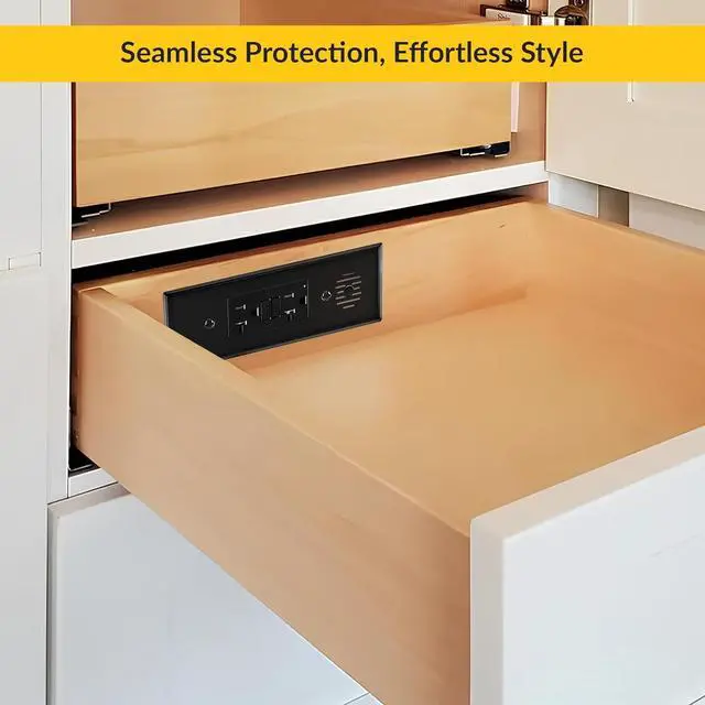 Alt view image 5 of 5 - Brixwell QHWA-001 Docking Drawer,Blade Black Finish