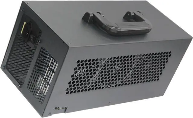 Alt view image 3 of 7 - Fast Speed 4 GPU Expansion Dock Metal Enclosure 40Gbps Charging PCIe Adapters For Laptops Gaming Video Rendering USB C External GPU For Video Editing