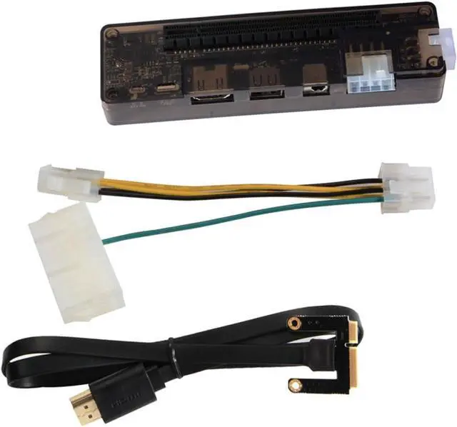 Main image of External Laptop Graphics Card Dock Portable Pci Adapter for Enhanced Gaming up to Power Output Compatible Multiple Systems and Graphics Cards Random Style