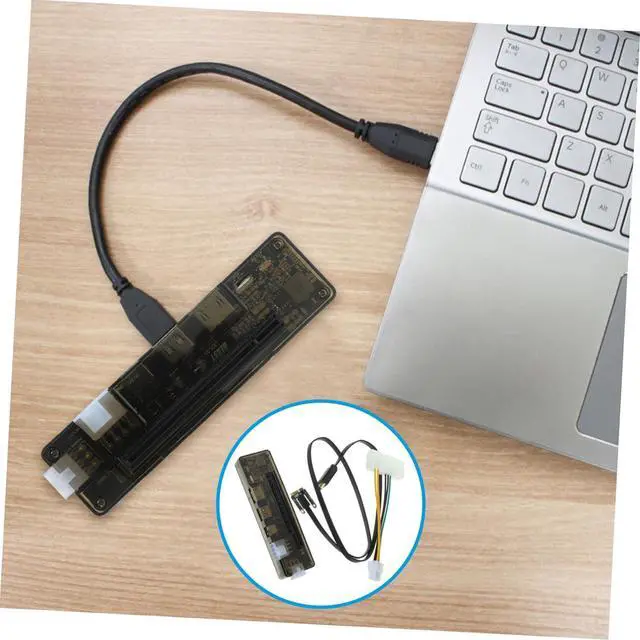 Alt view image 7 of 7 - External Laptop Dock Portable Graphics Card Adapter for Gaming and Professionals Easy to Use No Driver Installation Required Compatible Various Systems Power Output Random Style