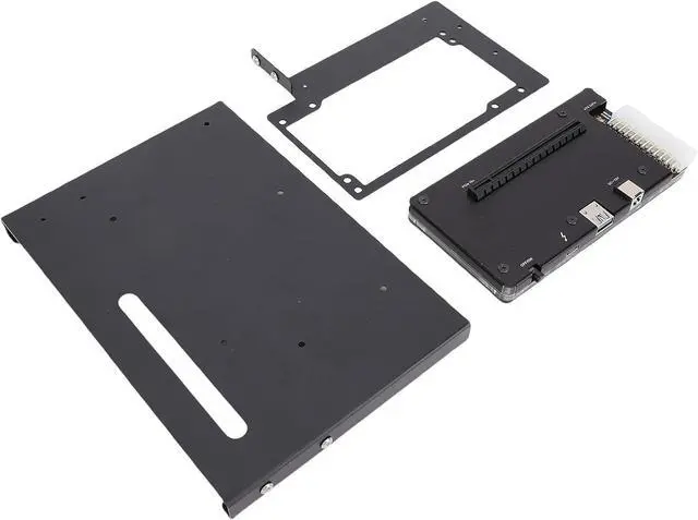 Alt view image 7 of 7 - Zyyini External GPU Dock for Laptop, Graphics Card Expansion Dock with PCIE 16X Slot, for Thunderbolt 3 4 USB4, Support RX Series PCIE X4 SSD Sound Card 10G Network Card