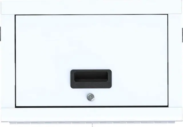 Alt view image 6 of 7 - 16 Locking Charging Cabinet - White, Space-Saving for Office, with Protected Storage Laptops & Tablets Laptop Tablet Station 16, Lockable, White Cabinet, Classroom, Cable