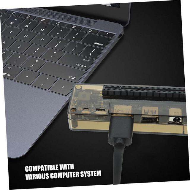 Alt view image 3 of 7 - External Laptop Graphics Card Portable Pci for Notebook Expansion Supports Graphics Power Output Construction Random Style