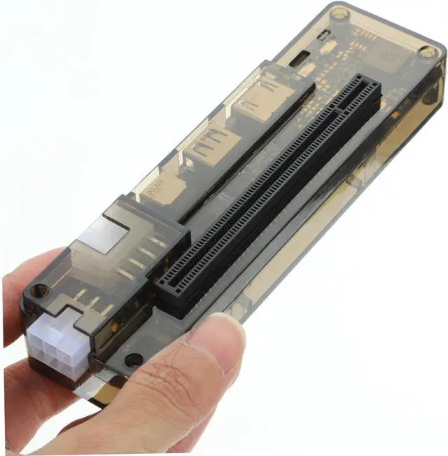 Alt view image 7 of 7 - External Laptop Graphics Card Dock Pci Portable Expansion Hub No Driver Needed Compatible Multiple for Gaming and Random Style
