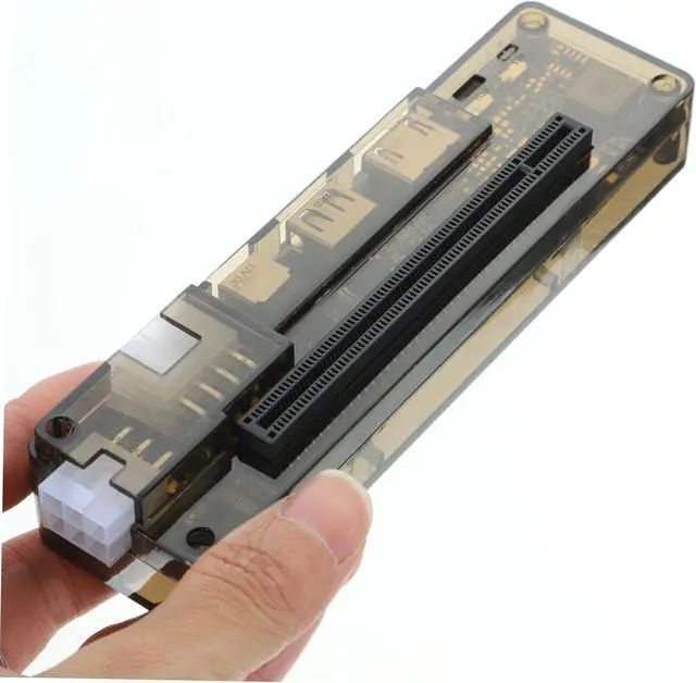 Alt view image 4 of 7 - External Graphics Card for Laptops Pci Expansion Hub Power Output Compatible Pci Graphics Cards for Gaming and Random Style