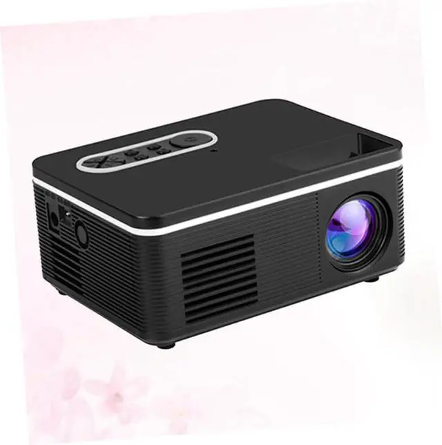 Alt view image 3 of 7 - Mipcase Mini Portable Projector Lumen Led Home Theater Device for Indoor and Outdoor Use with Multifunctional Interface Compatible with Usb and More