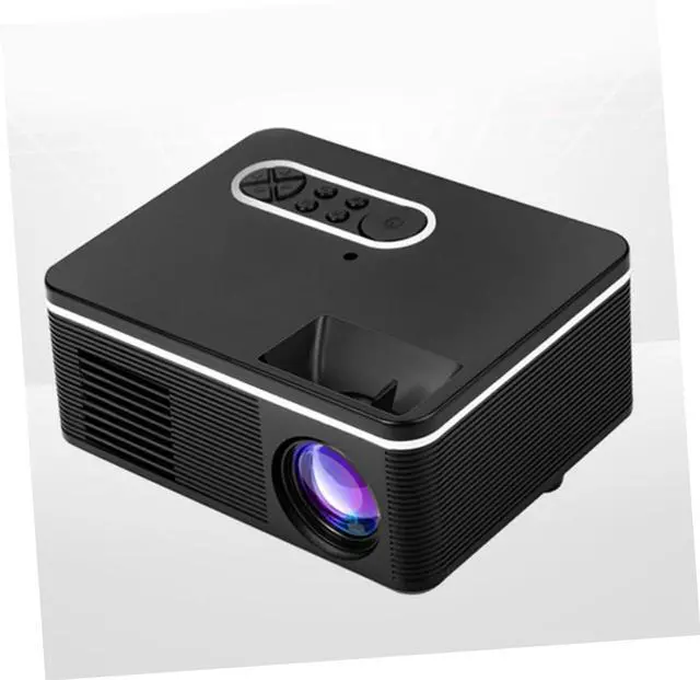 Alt view image 4 of 7 - Mipcase Mini Portable Projector Lumen Led Home Theater Device for Indoor and Outdoor Use with Multifunctional Interface Compatible with Usb and More