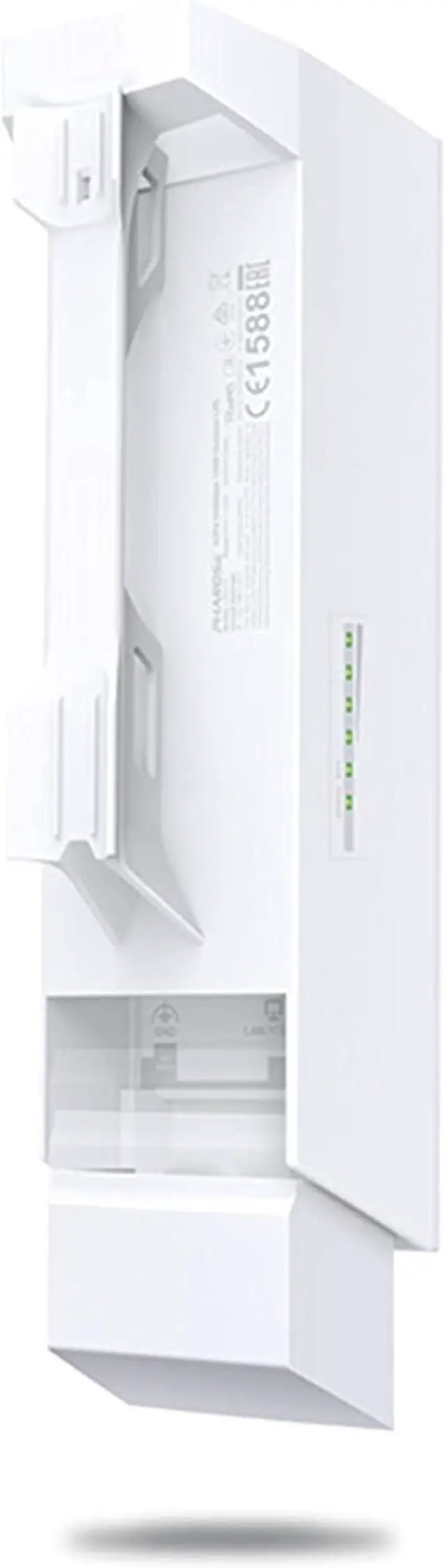 Alt view image 2 of 7 - TP-Link 5GHz N300 Long Range Outdoor CPE for PtP and PtMP Transmission | Point to Point Wireless Bridge | 13dBi, 15km+ | Passive PoE Powered w/ Free PoE Injector | Pharos Control (CPE510) White