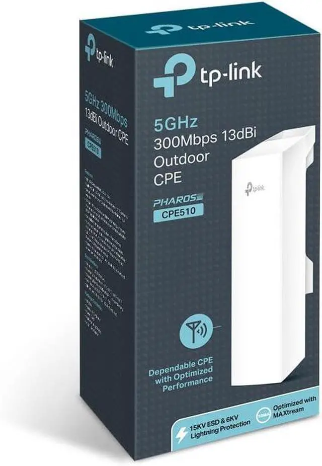 Alt view image 5 of 7 - TP-Link CPE510 v1. 1, Outdoor 5GHz 300Mbps High power Wireless Access Point