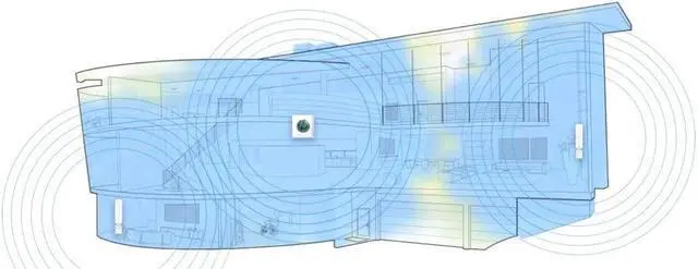 Alt view image 4 of 4 - AmpliFi HD WiFi System by Ubiquiti Labs, Seamless Whole Home Wireless Internet Coverage, HD WiFi Router, 2 Mesh Points, 4 Gigabit Ethernet, 1 WAN Port, Ethernet Cable, Replaces Router & WiFi Extenders