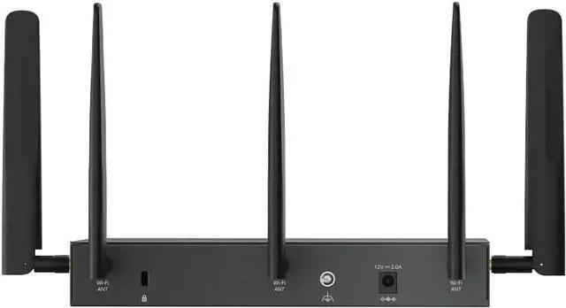 Alt view image 2 of 4 - TP-Link ER706W-4G Omada 4G+ Cat6 AX3000 Gigabit VPN Gateway Router | Wi-Fi 6 AX3000 Dual Band with LTE | Supports Omada Mesh | Easy Set-up