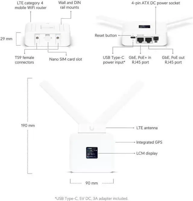 Alt view image 2 of 2 - Ubiquiti Mobile Router (UMR)