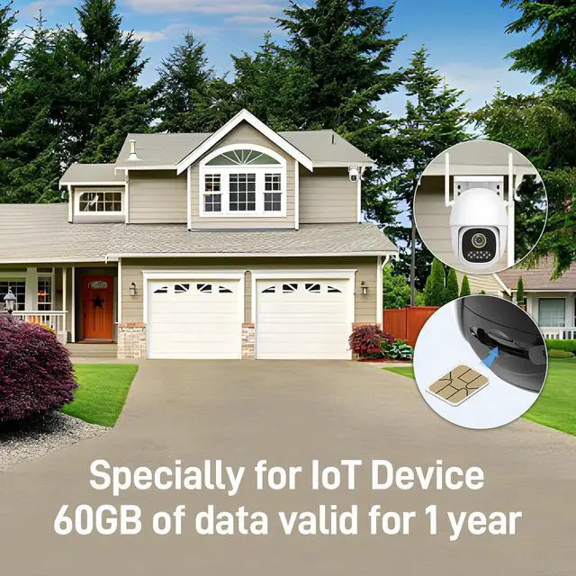 Alt view image 6 of 7 - 4G LTE WiFi Router with 1GB Data + 4G SIM Data Card 60GB for 365 Days