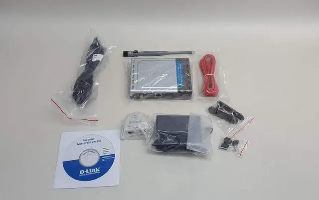 Main image of D-Link DWL-2200AP Wireless Access Point, PoE, SNMP, AES, 5dBi, 802.11g, 108Mbps