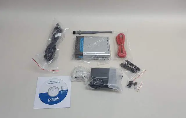 Alt view image 2 of 4 - D-Link DWL-2200AP Wireless Access Point, PoE, SNMP, AES, 5dBi, 802.11g, 108Mbps