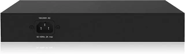 Alt view image 4 of 6 - UTT 10-Port Gigabit PoE Switch with (8 PoE Ports + 2 Ports) AI PoE AI QoS AI VLAN AI Extend Internet Swtich 96W 802.3af/at for IP Camera AP