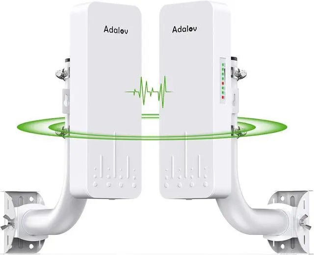 Main image of Wireless Bridge, 3KM 5.8G Point to Point Outdoor CPE, Long Range WiFi Bridges for PtP/PtMP with 14DBi High Gain Antenna for Network Sharing,Network Extend,Starlink Network Extend (CPE660)