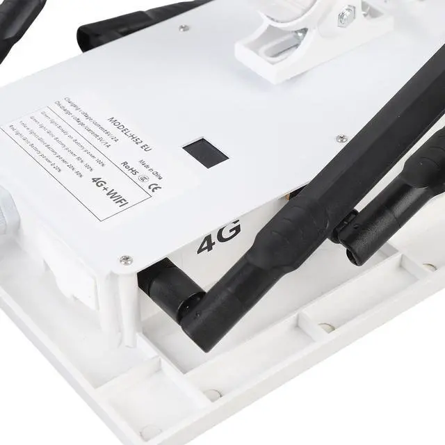 Alt view image 7 of 7 - Solar Powered 4G LTE Modem Router, 15W Outdoor Solar Powered WiFi Extender Signal Boosters, with SIM Card Slot, 50M WiFi Range for Camping, RVs and Outdoor Area