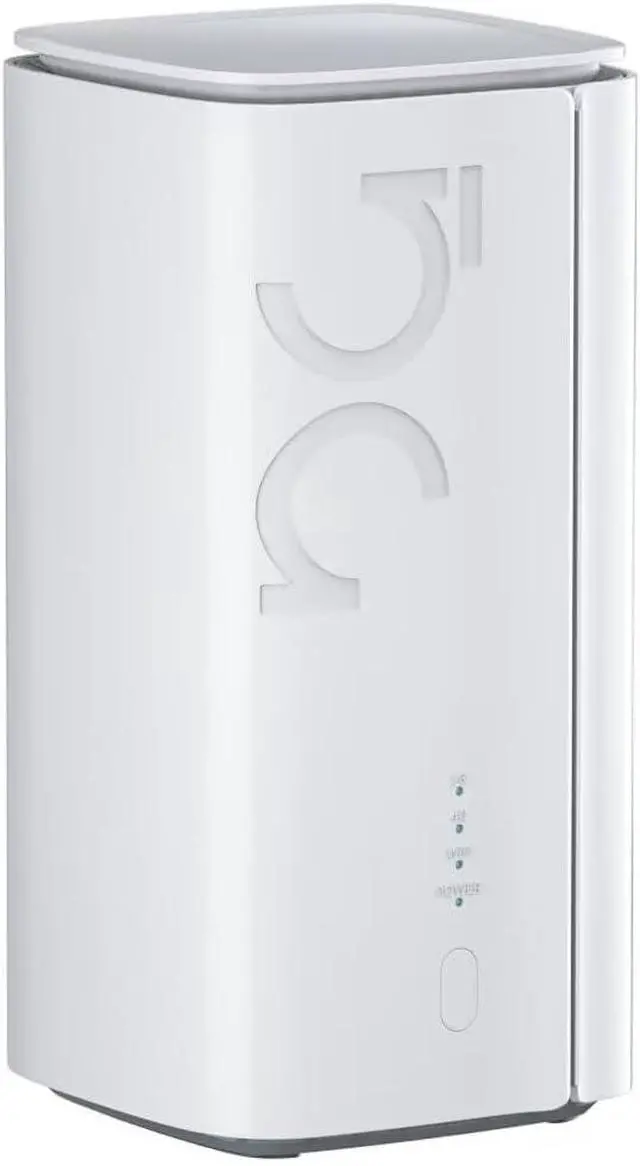 Alt view image 2 of 7 - 5G CPE WiFi 6 Router with SIM Card Slot - High Speed 5G/4G Wireless Router CPE Modem - Dual Band SA/NSA for Smart Home, Office, Indoor - Gigabit Ethernet - White