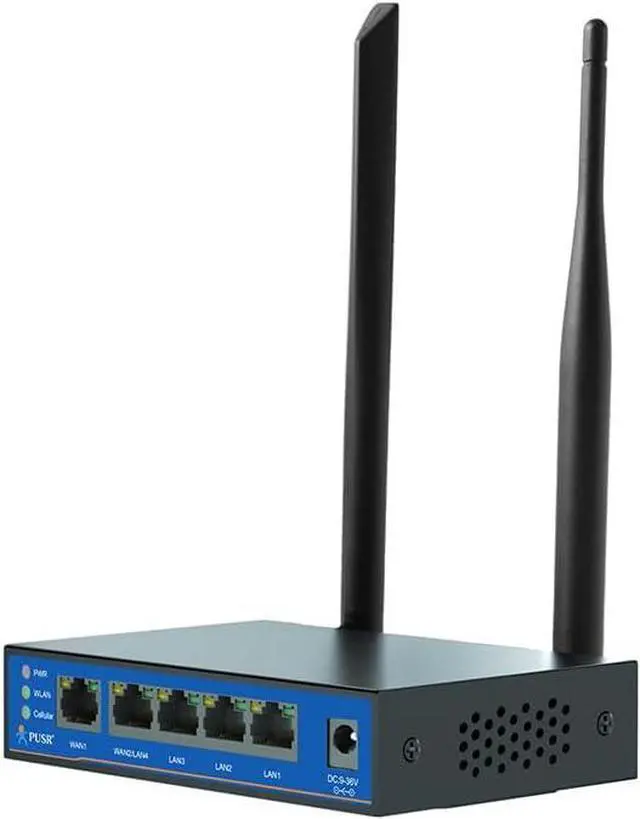 Main image of Global Band Dual SIM Industrial LTE Cat4 Cellular Router with 5 Ethernet Ports Dual WAN Rich VPN Repeater USR-G805s-G